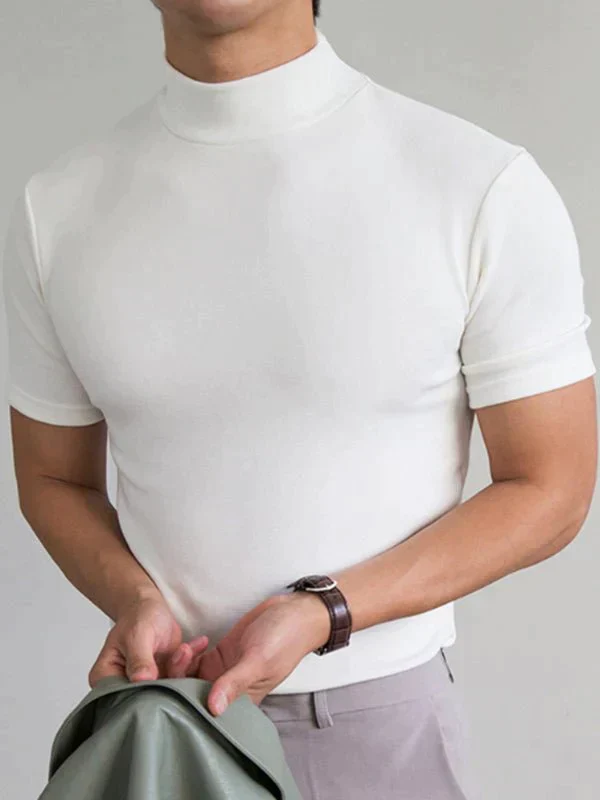 Haven High Neck T-shirt | Slim Fit, Breathable Fabric 2