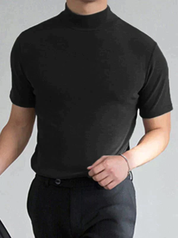 Haven High Neck T-shirt | Slim Fit, Breathable Fabric 3