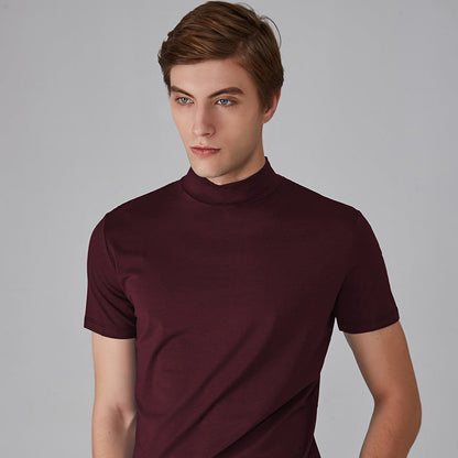 Haven High Neck T-shirt | Slim Fit, Breathable Fabric 9