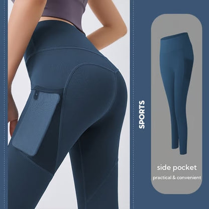 Haven High Waisted Leggings | Tummy Control, Side Pockets 10