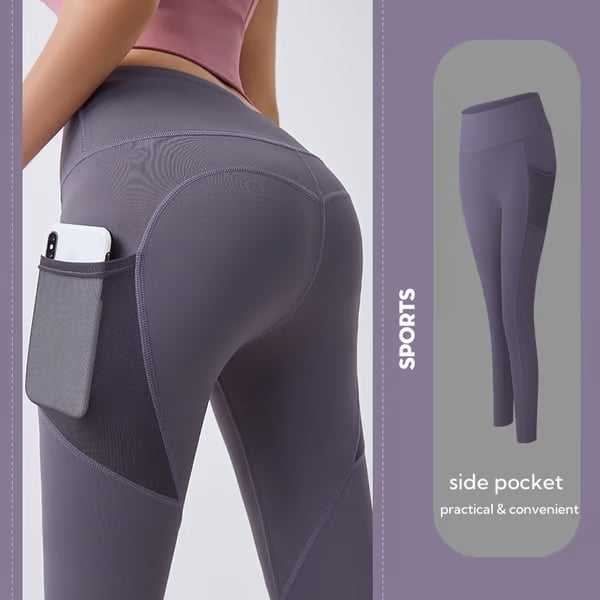 Haven High Waisted Leggings | Tummy Control, Side Pockets 14