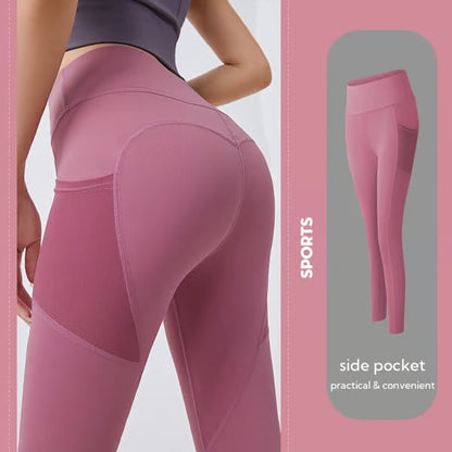 Haven High Waisted Leggings | Tummy Control, Side Pockets 17