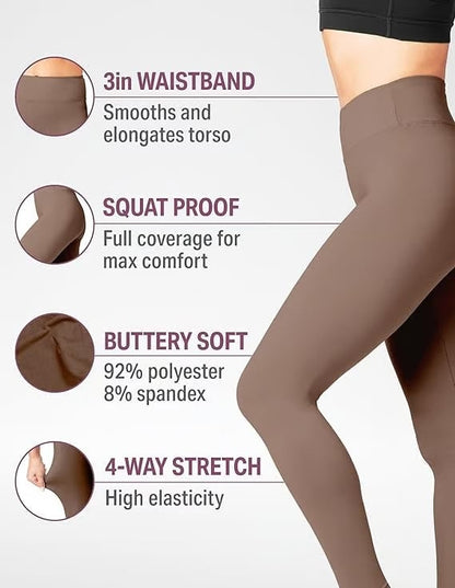 Haven High Waisted Leggings | Tummy Control, Side Pockets 3