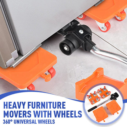 Hercules Furniture Mover | 360° Flexible Steering, Non-Slip Design 1