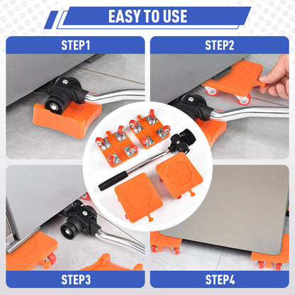 Hercules Furniture Mover | 360° Flexible Steering, Non-Slip Design 5