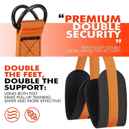 Hercules Pull Up Assist Band | Heavy-Duty, Dual-Foot Design for Assisted Pull Ups 8