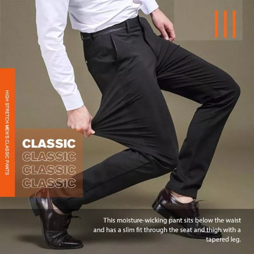 Horizon Stretch Pants | High Elasticity, Casual Fit 1