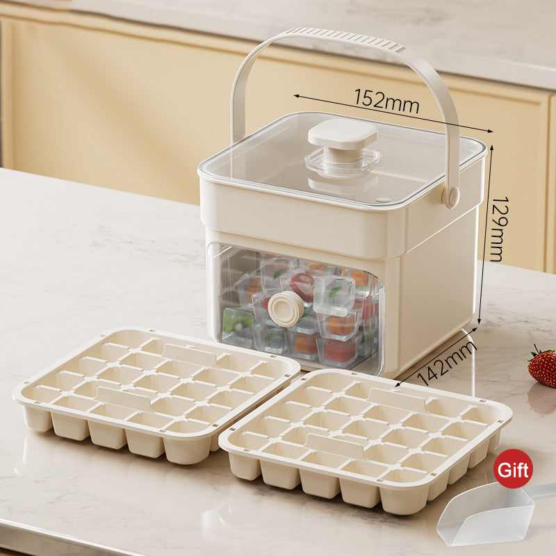 Icy Instant Cube Maker | BPA-Free, Large Capacity 10