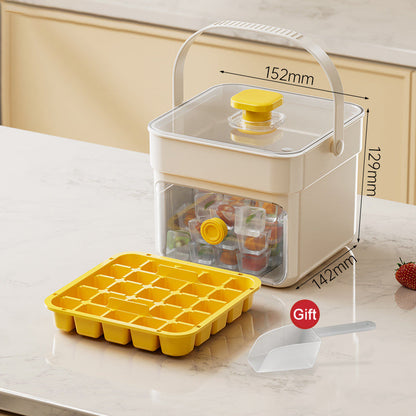 Icy Instant Cube Maker | BPA-Free, Large Capacity 12