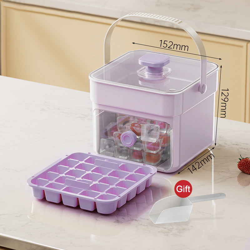 Icy Instant Cube Maker | BPA-Free, Large Capacity 15
