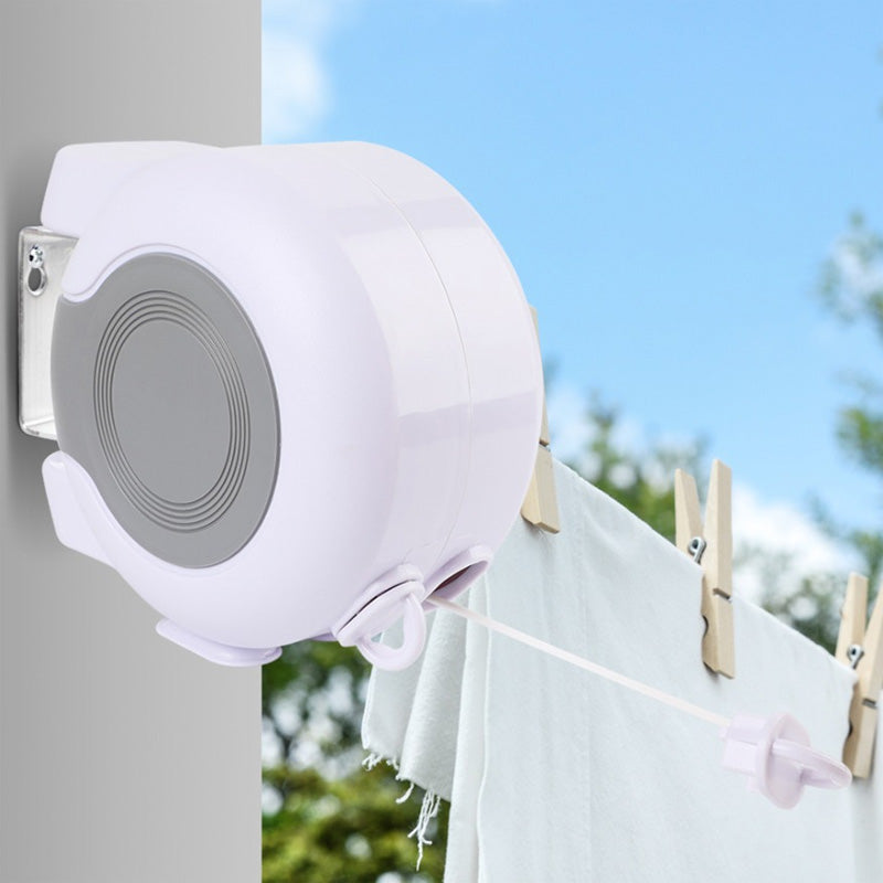 InvisiLine Retractable Clothesline | Double-Line, Indoor/Outdoor Use, Telescopic Design 4
