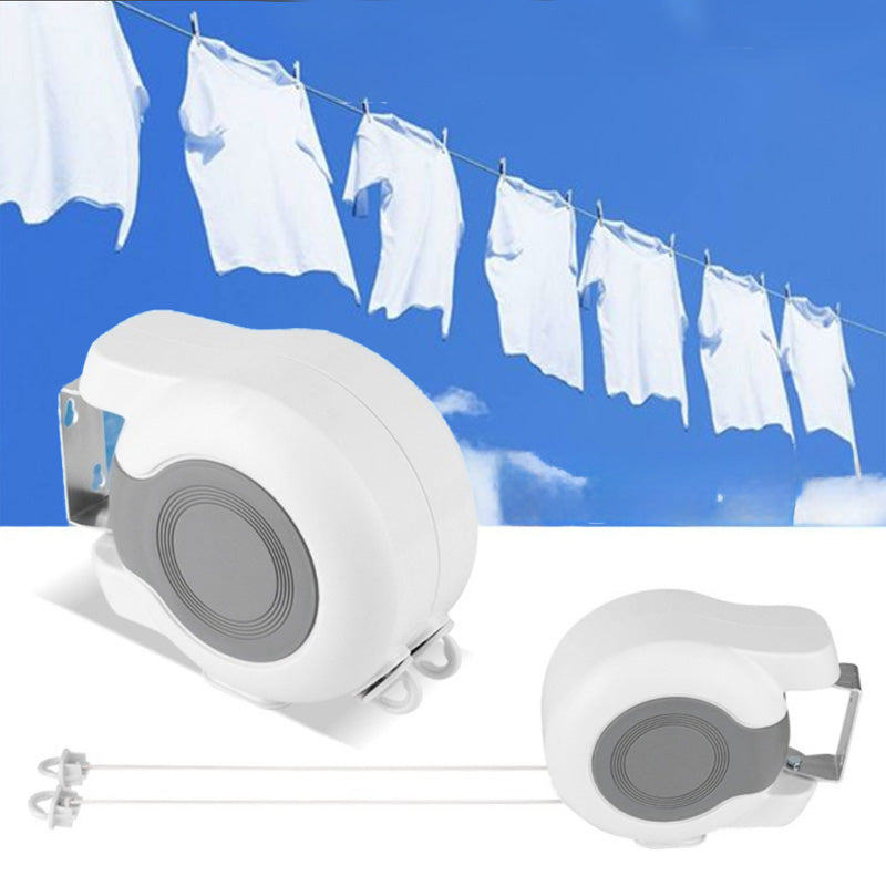 InvisiLine Retractable Clothesline | Double-Line, Indoor/Outdoor Use, Telescopic Design 5