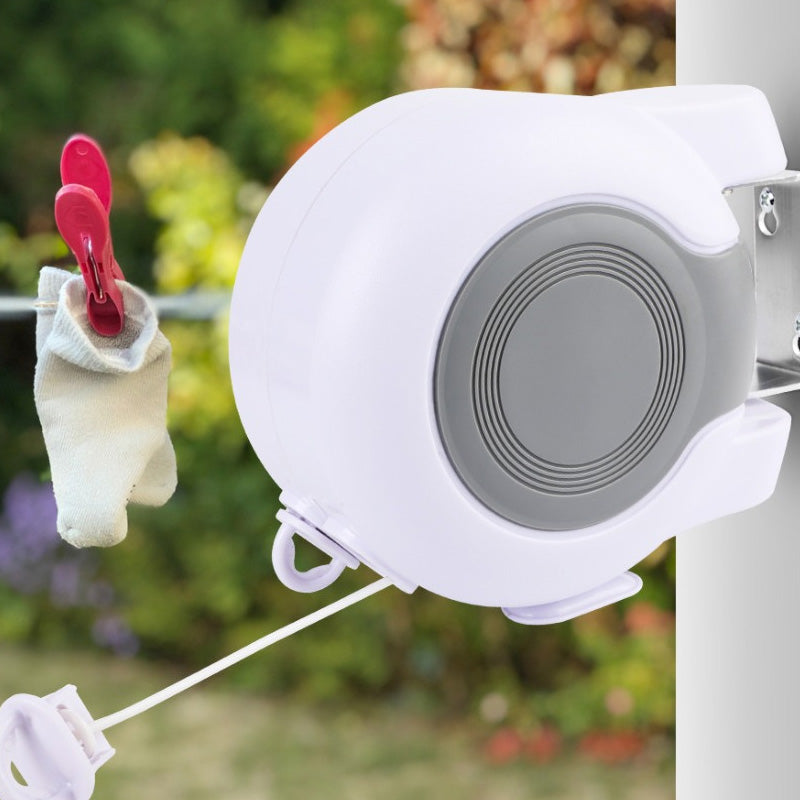 InvisiLine Retractable Clothesline | Double-Line, Indoor/Outdoor Use, Telescopic Design 6