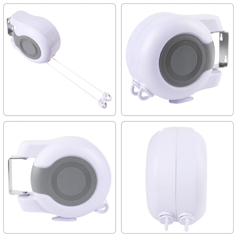InvisiLine Retractable Clothesline | Double-Line, Indoor/Outdoor Use, Telescopic Design 8