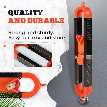 Iris Contour Ruler | Adjustable Measuring Tool with Locking Design 4