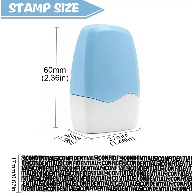 Ivy Privacy Roller Stamp | Identity Theft Protection, Portable and Easy to Use 2