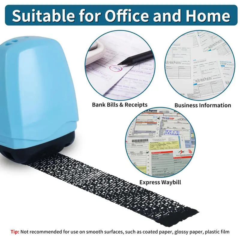 Ivy Privacy Roller Stamp | Identity Theft Protection, Portable and Easy to Use 3