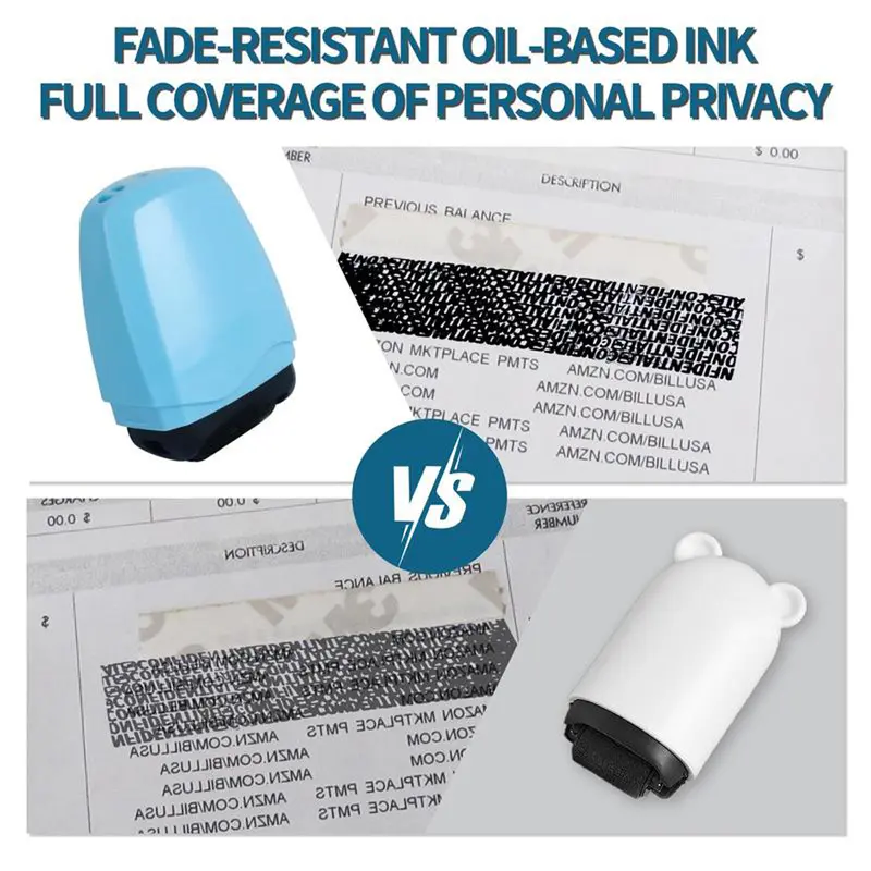 Ivy Privacy Roller Stamp | Identity Theft Protection, Portable and Easy to Use 4