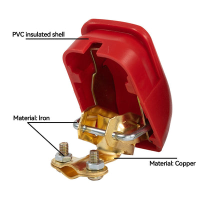 Kinetic Battery Terminals | Quick Release, Heavy Duty 4