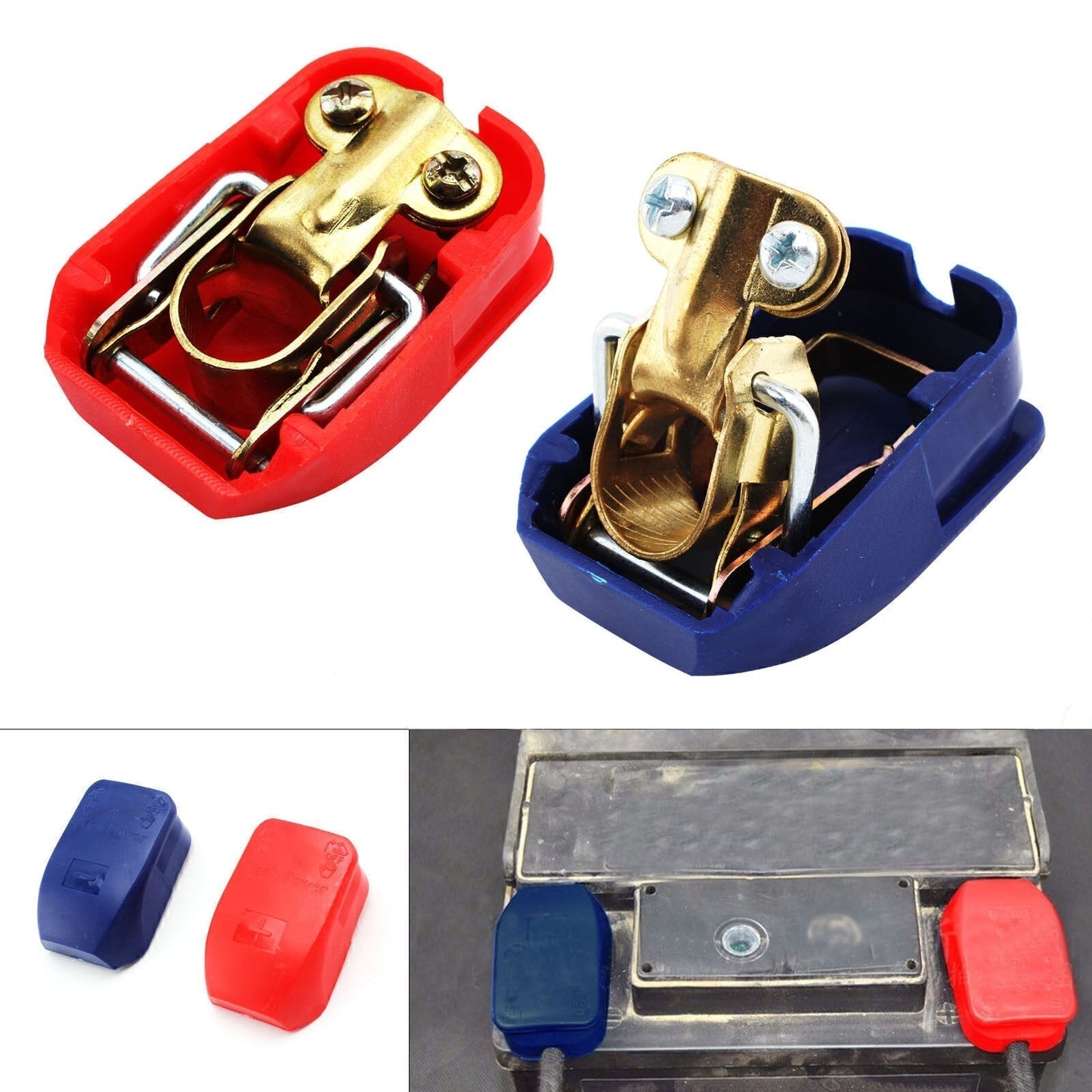Kinetic Battery Terminals | Quick Release, Heavy Duty 7