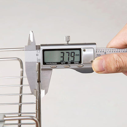 Kira Sink Organizer Rack | Stainless Steel, Easy Installation 7