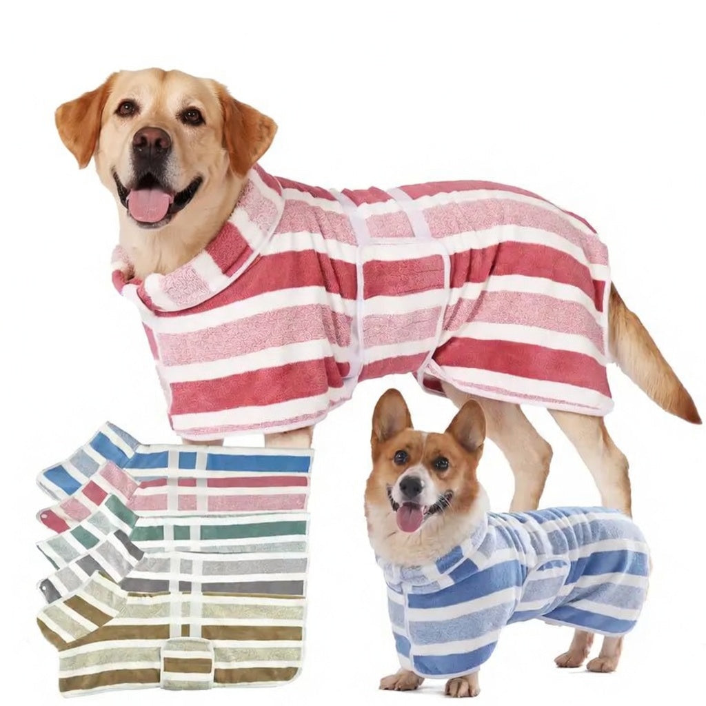 Koda Dog Bathrobe | Super Absorbent Microfiber 0