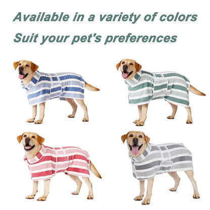 Koda Dog Bathrobe | Super Absorbent Microfiber 1