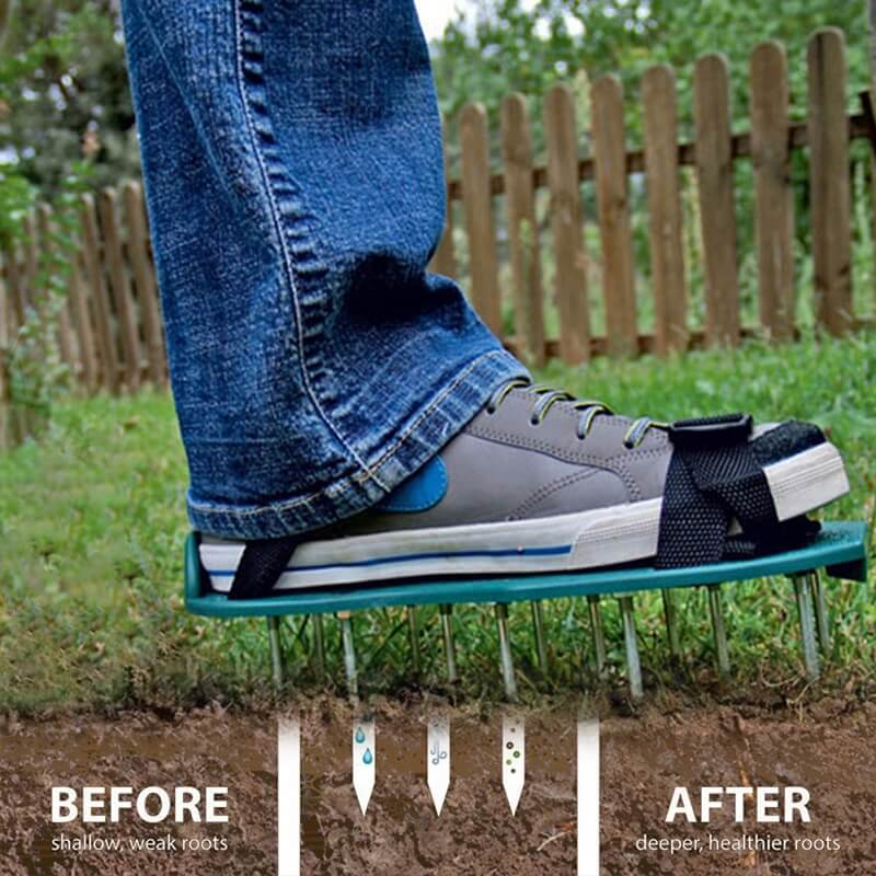 Luma Aerator Shoes | Adjustable Spike Sandals for Lawn Aeration 2
