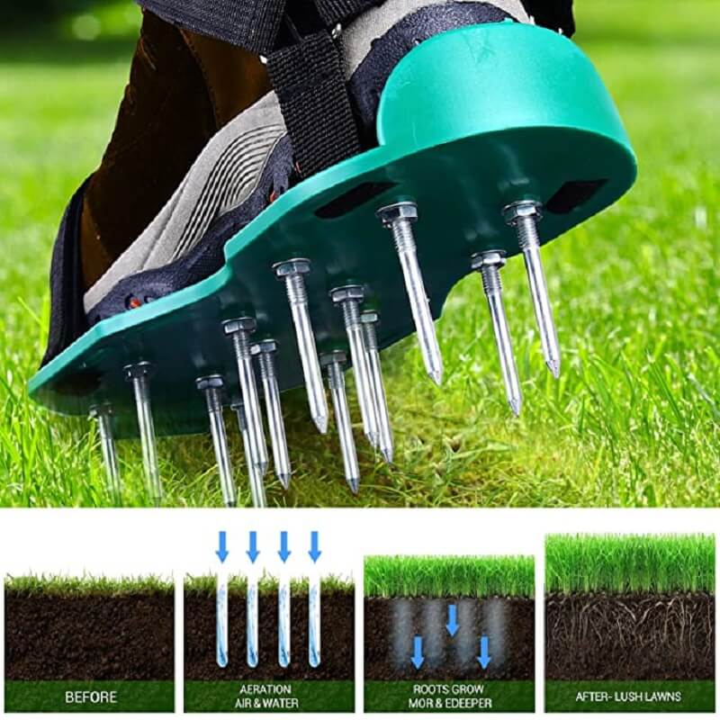 Luma Aerator Shoes | Adjustable Spike Sandals for Lawn Aeration 3
