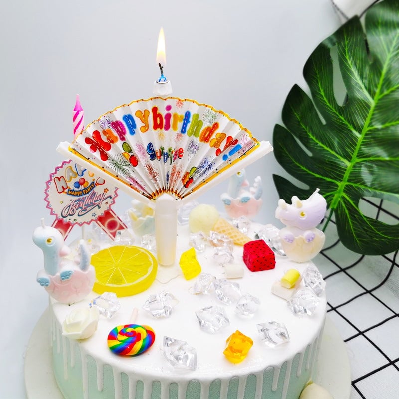Luma Birthday Candle | Magical Fan-Powered Birthday Cake Candle 2