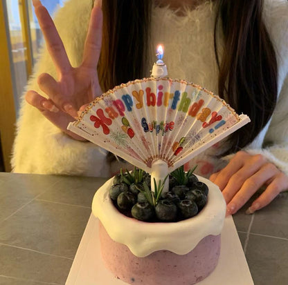 Luma Birthday Candle | Magical Fan-Powered Birthday Cake Candle 3
