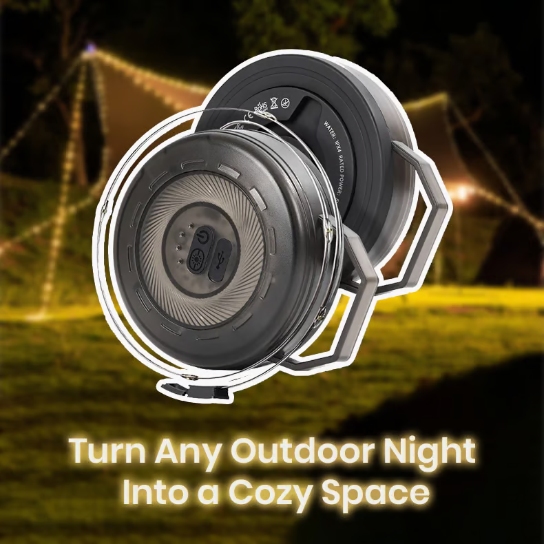 Luma Camping Light | Retractable Lantern & String Lights 1