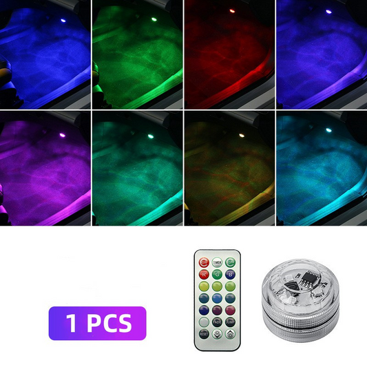 Luma Car LED Lights | 13 Color Ambient, Wireless Remote Control 0
