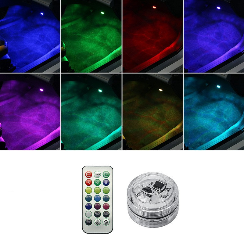 Luma Car LED Lights | 13 Color Ambient, Wireless Remote Control 1