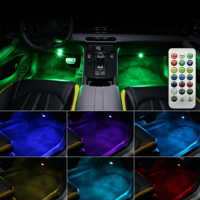 Luma Car LED Lights | 13 Color Ambient, Wireless Remote Control 3