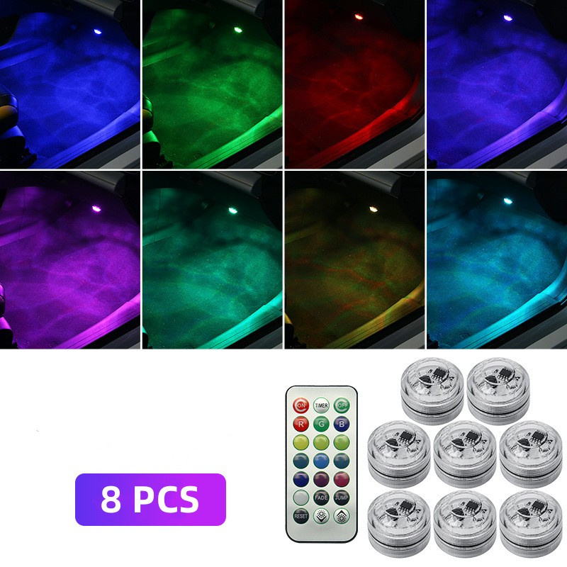 Luma Car LED Lights | 13 Color Ambient, Wireless Remote Control 9