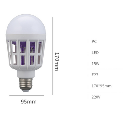 Lumo Bug Zapper Lamp | 2-in-1 LED, Silent Operation, Indoor/Outdoor Use 9
