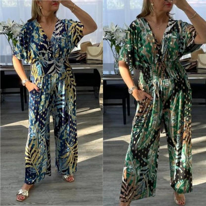 Luna Bodysuit | Leaf Print, Plus Size 5