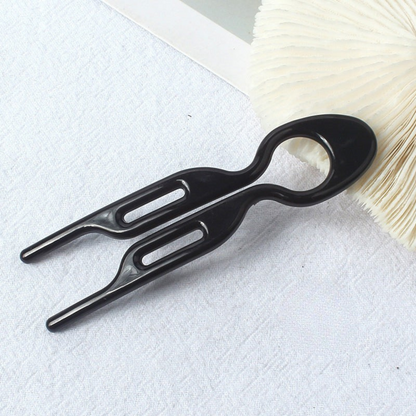 Lunara Hair Pins Set | Effortless Updos, 6 Pieces, Ideal Hair Clips for Thick Hair 9