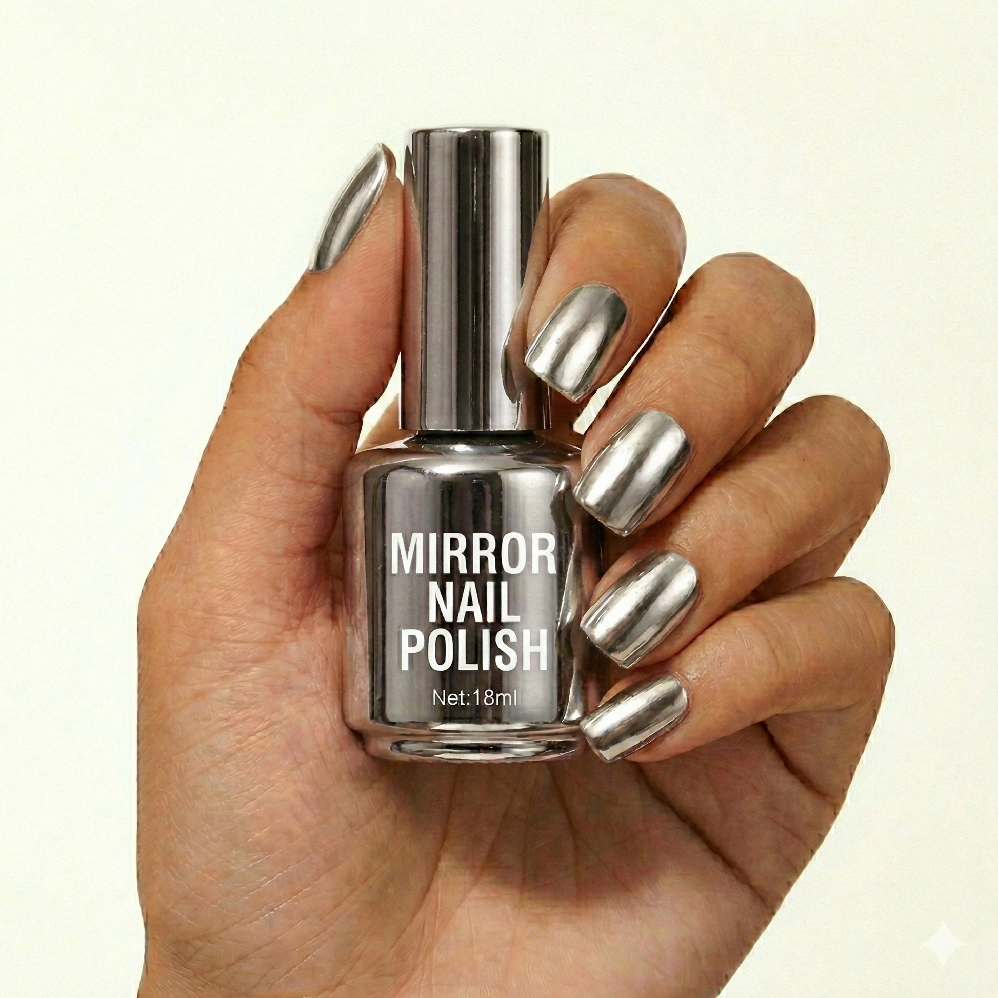 Lusoire Liquid Chrome Nail Polish | High-Gloss, Easy Application 0