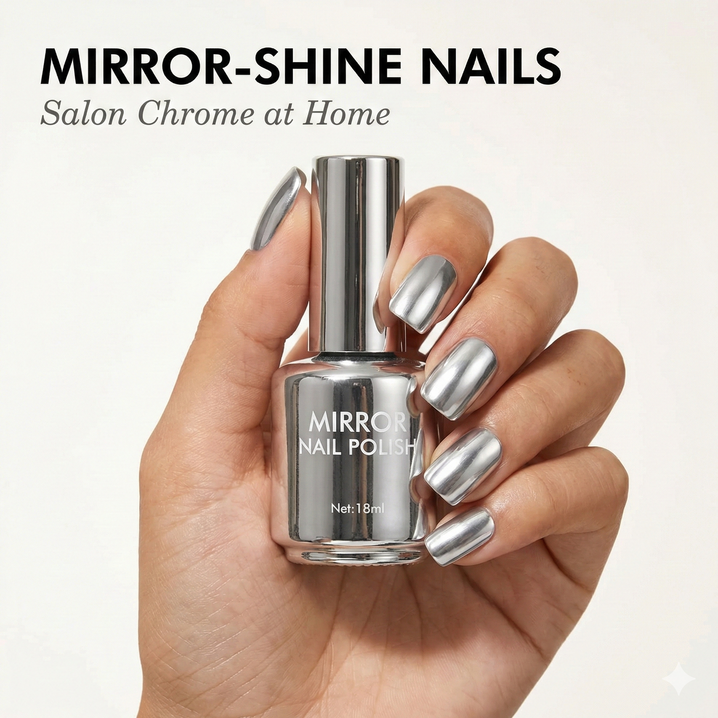 Lusoire Liquid Chrome Nail Polish | High-Gloss, Easy Application 1