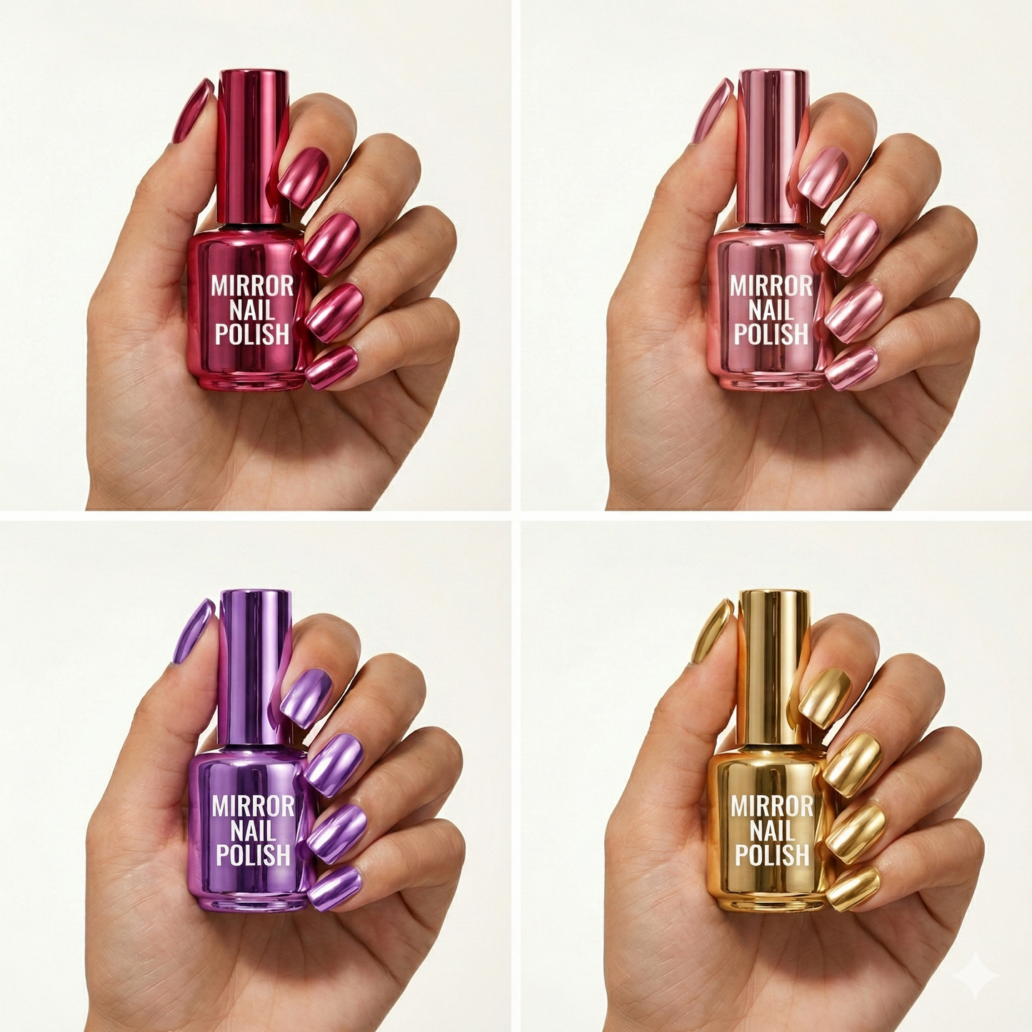 Lusoire Liquid Chrome Nail Polish | High-Gloss, Easy Application 5