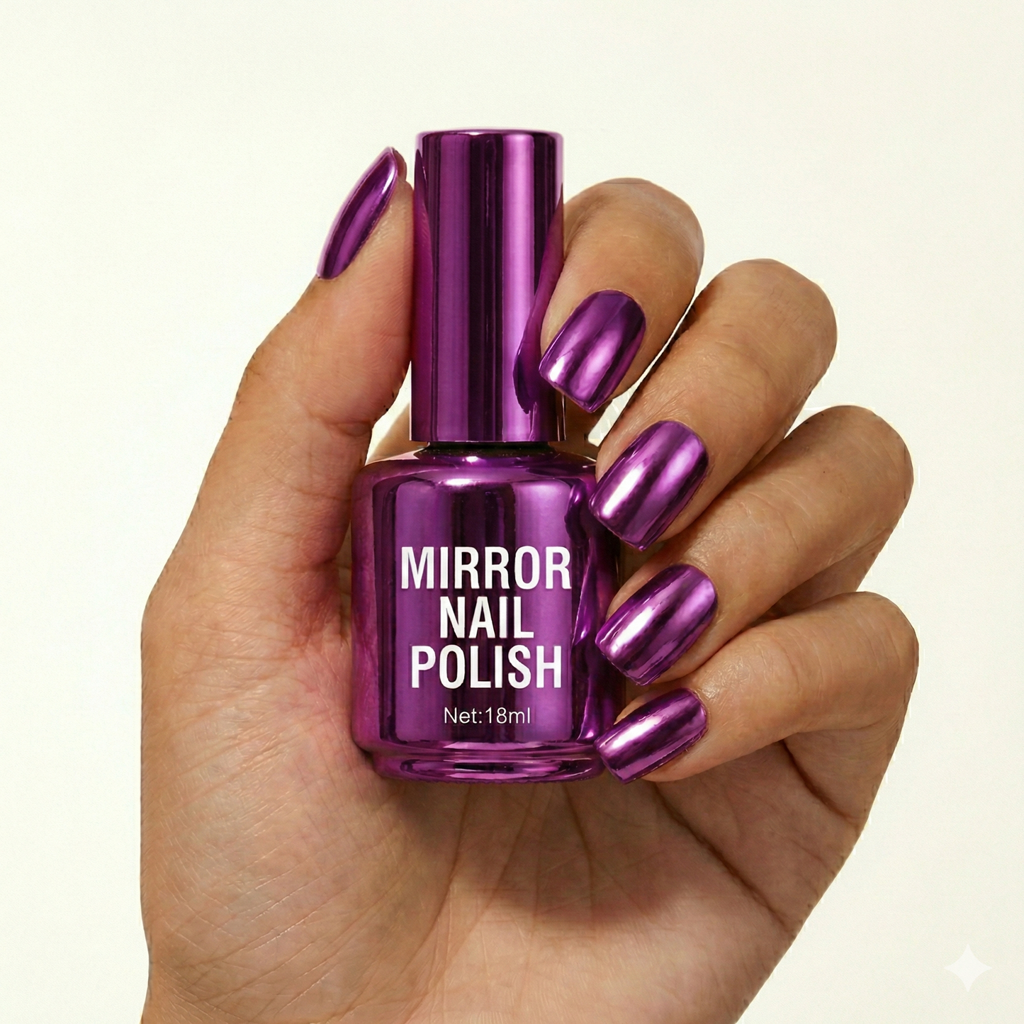 Lusoire Liquid Chrome Nail Polish | High-Gloss, Easy Application 8