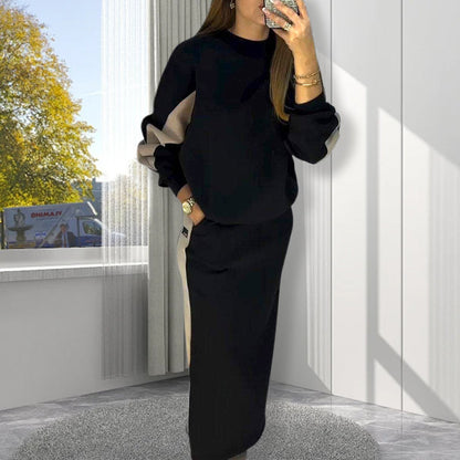 Luxe Color Block Women's Set | Comfortable Loungewear, Two Piece Set 5