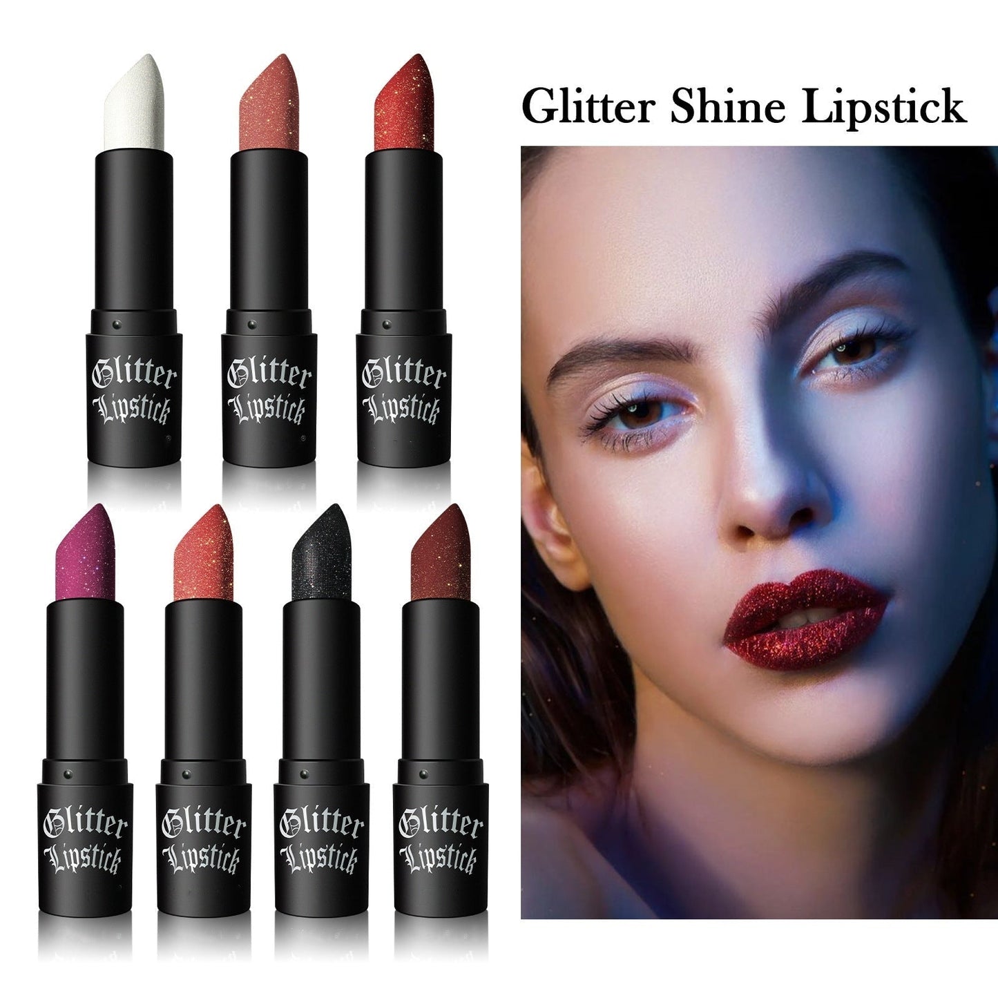Luxe Diamond Lipstick | Waterproof, Moisturizing Matte Finish 1