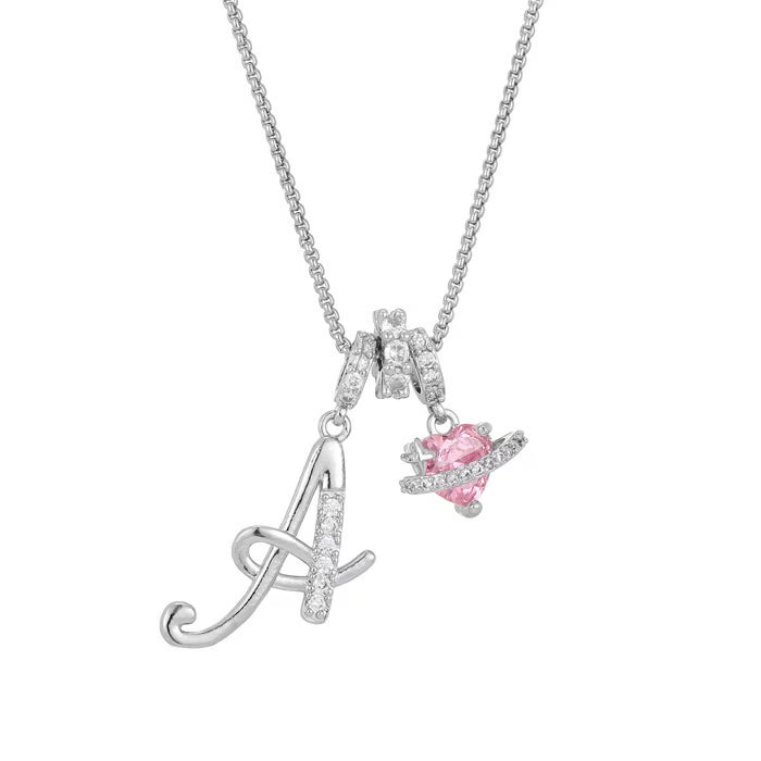 Luxe Initial Pendant Necklace | 3-Layer Gold Design with Adjustable Length 13