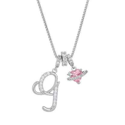 Luxe Initial Pendant Necklace | 3-Layer Gold Design with Adjustable Length 25