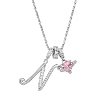 Luxe Initial Pendant Necklace | 3-Layer Gold Design with Adjustable Length 34