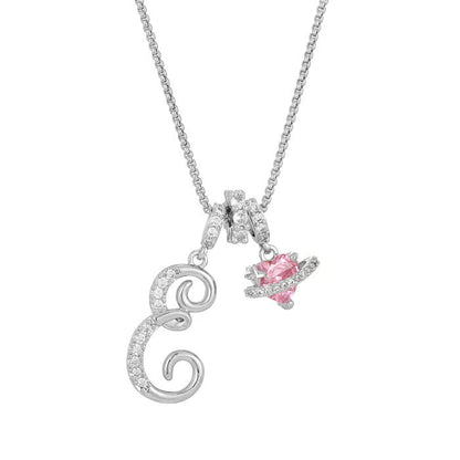 Luxe Initial Pendant Necklace | 3-Layer Gold Design with Adjustable Length 46