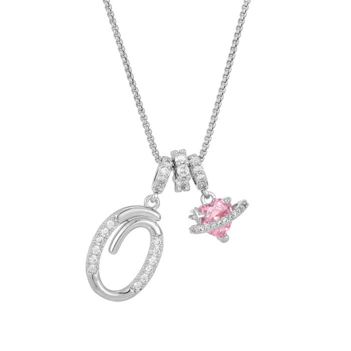 Luxe Initial Pendant Necklace | 3-Layer Gold Design with Adjustable Length 47
